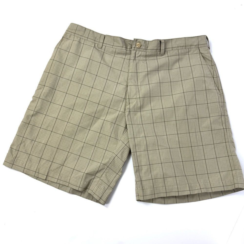 PGA Tour Plaid Golf Shorts 38